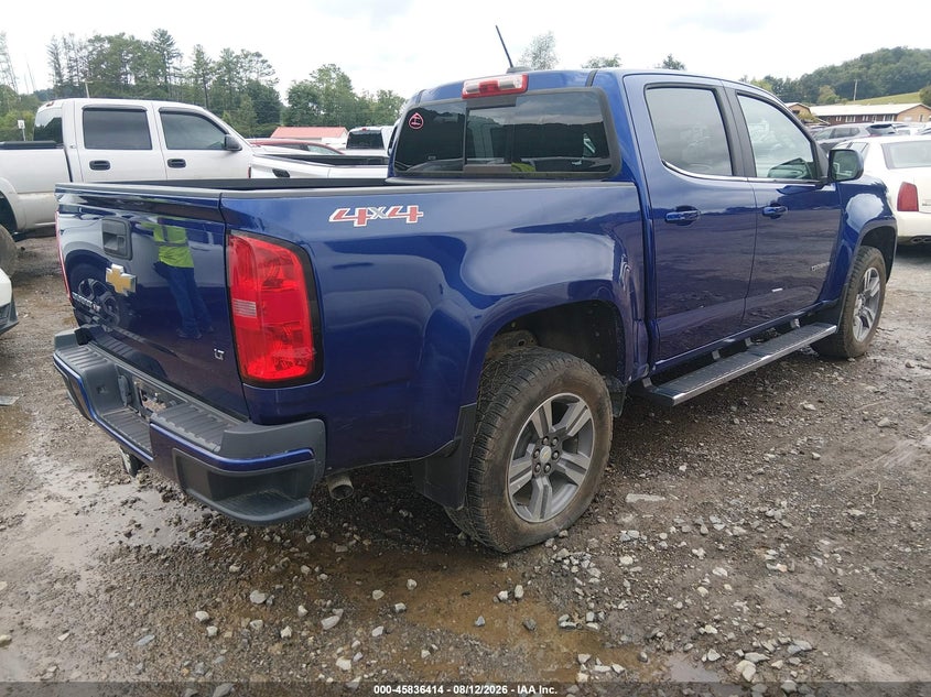 CHEVROLET COLORADO 2017 VIN 1GCGTCEN6H1238890