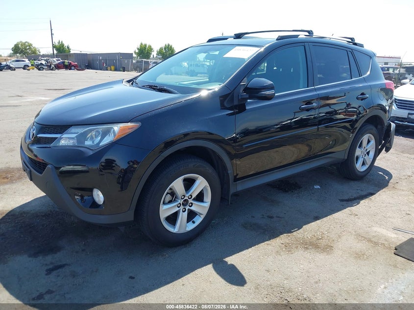 Vin: 2t3wfrev9ew075736, lot: 46335323, toyota rav4 xle 20142