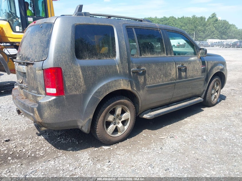 Vin: 5fnyf4h61bb077160, lot: 46335333, honda pilot ex-l 20114