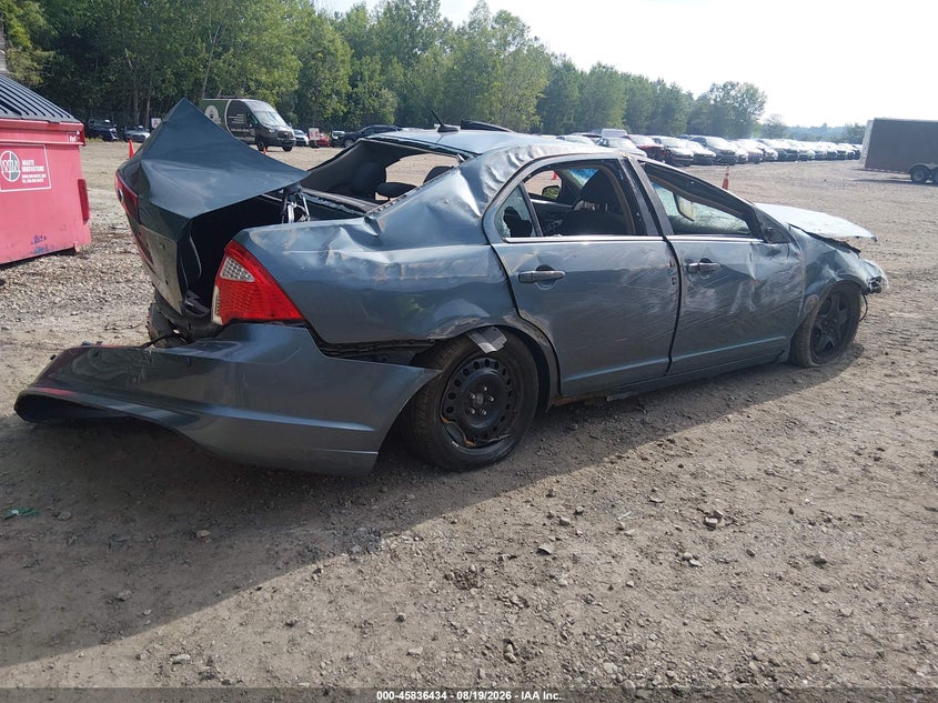 Vin: 3fahp0ha9br187288, lot: 46335335, ford fusion se 20114