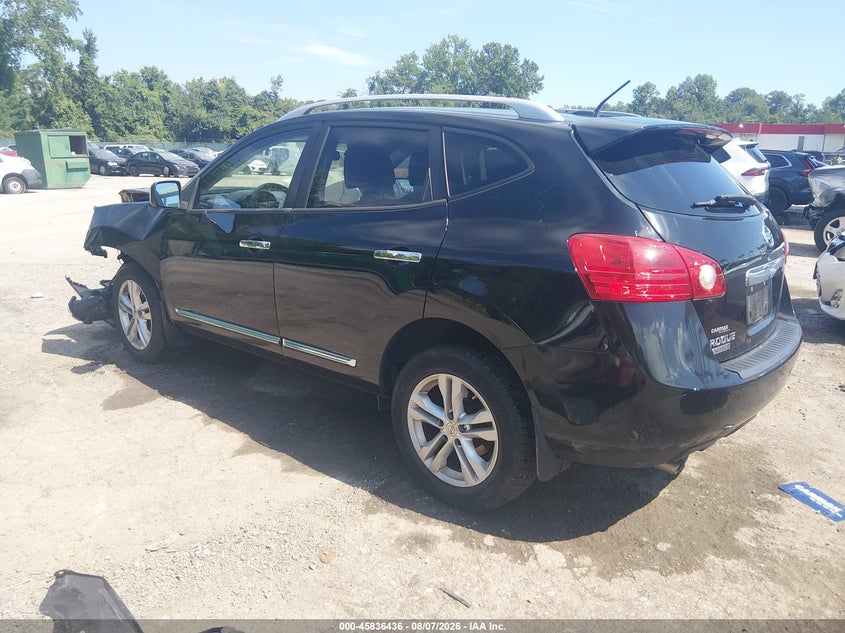 Vin: jn8as5mt3fw655442, lot: 46335337, nissan rogue select s 20153
