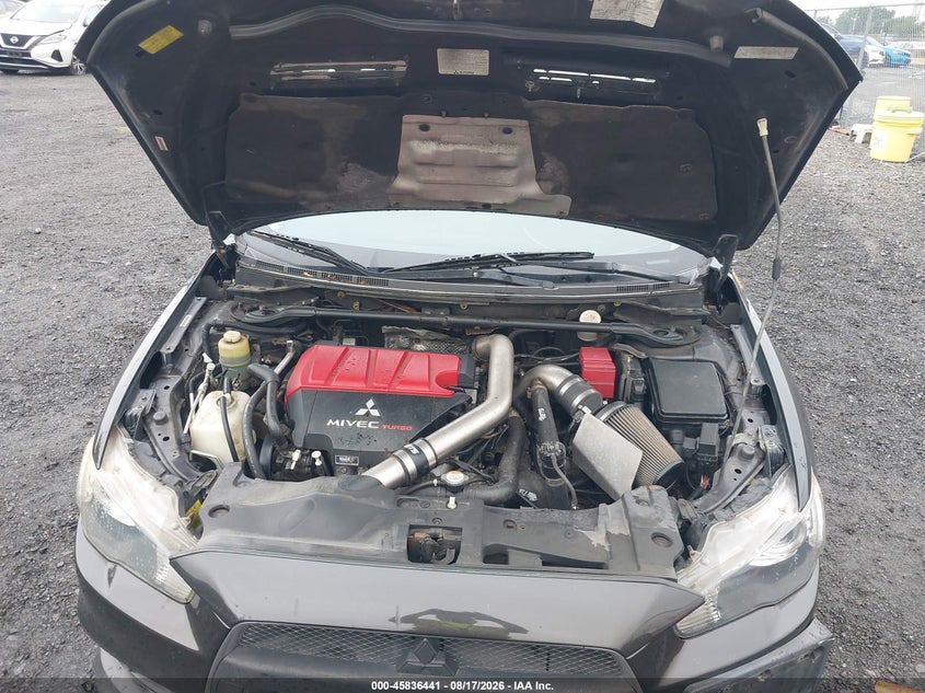MITSUBISHI LANCER EVOLUTION 2008 VIN JA3AW56V48U051605