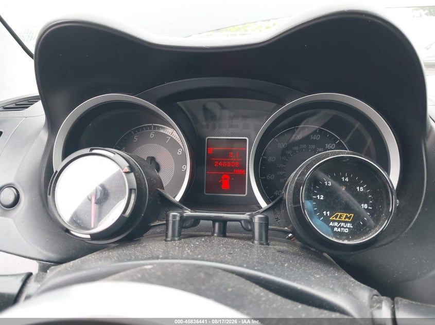 MITSUBISHI LANCER EVOLUTION 2008 VIN JA3AW56V48U051605