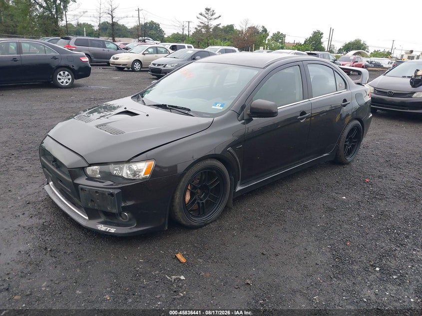 2008 MITSUBISHI LANCER EVOLUTION — zdjęcie 2