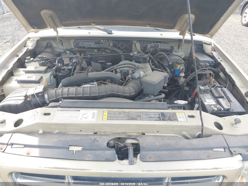 FORD RANGER 2001 VIN 1FTYR10U71TA45423
