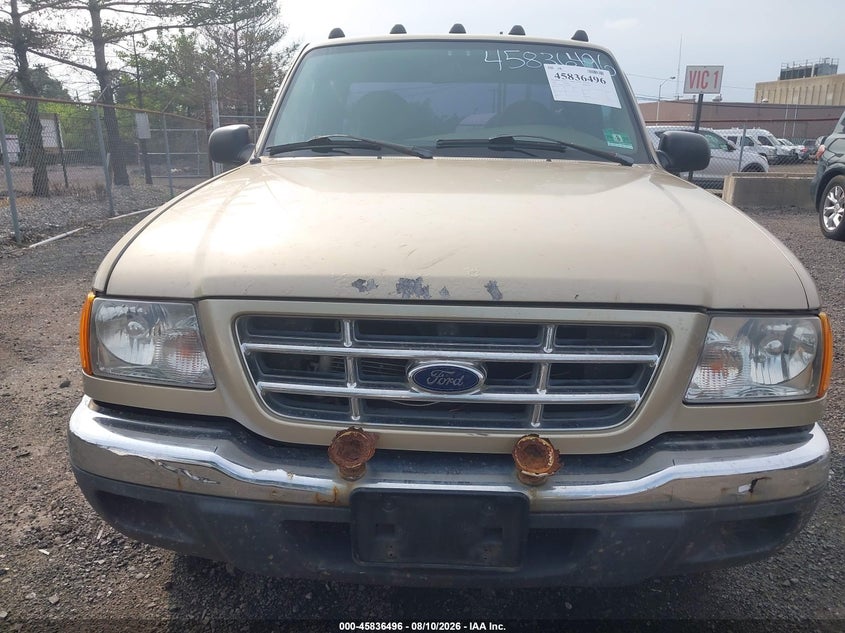 FORD RANGER 2001 VIN 1FTYR10U71TA45423