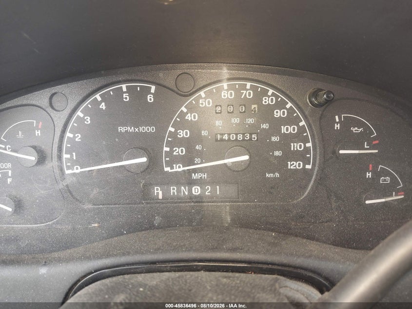 FORD RANGER 2001 VIN 1FTYR10U71TA45423