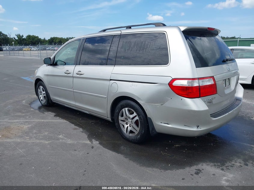 HONDA ODYSSEY 2007 VIN 5FNRL38427B411015
