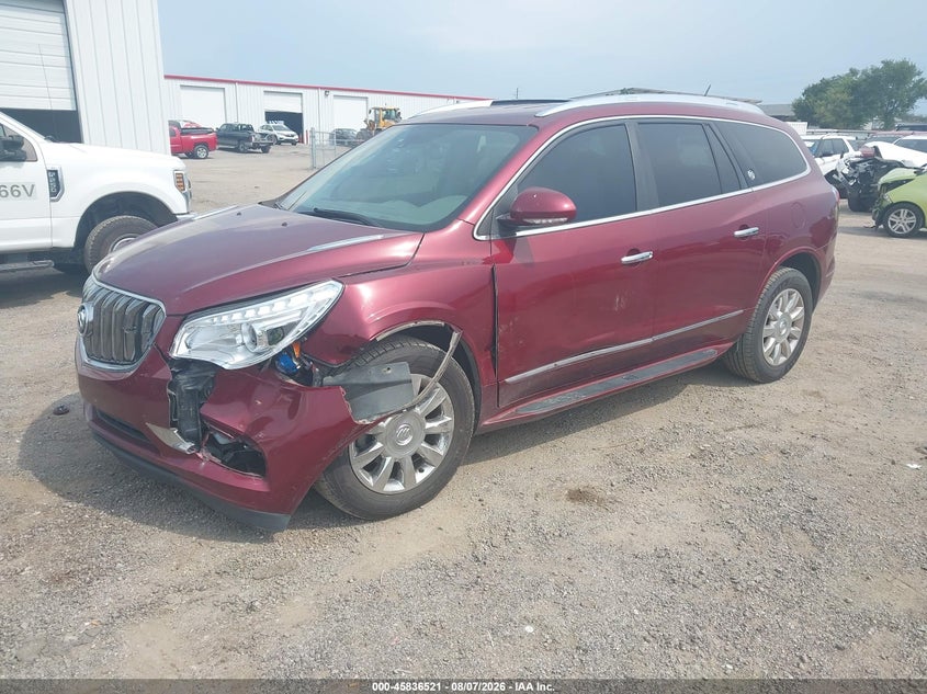 Vin: 5gakrckd3fj360125, lot: 46335429, buick enclave premium 20152