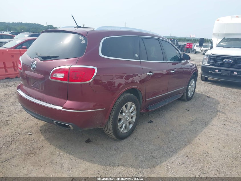 Vin: 5gakrckd3fj360125, lot: 46335429, buick enclave premium 20154
