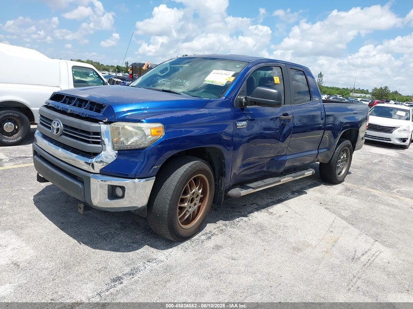 Vin: 5tfry5f1xex159023, lot: 46335490, toyota tundra sr5 5.7l v8 20142