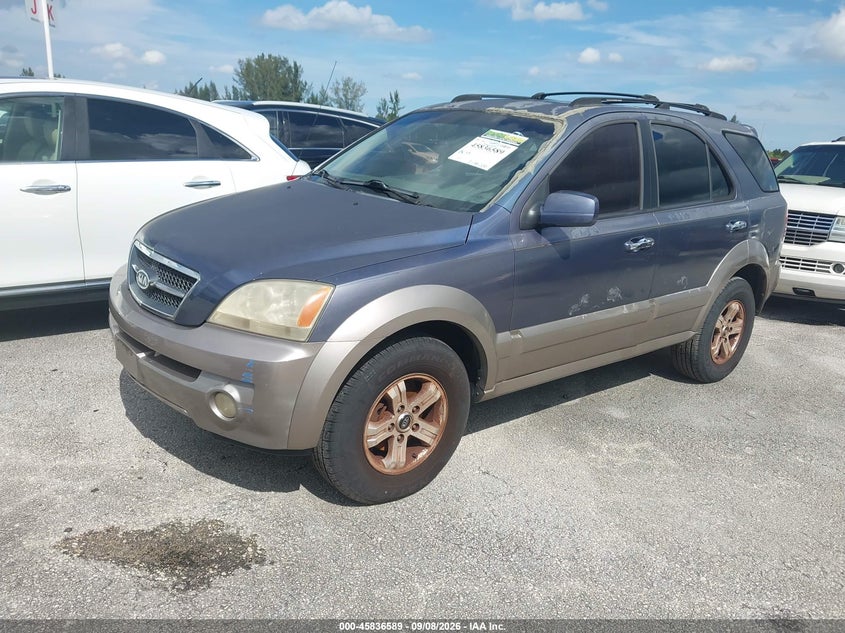 2005 KIA SORENTO auction photo 2