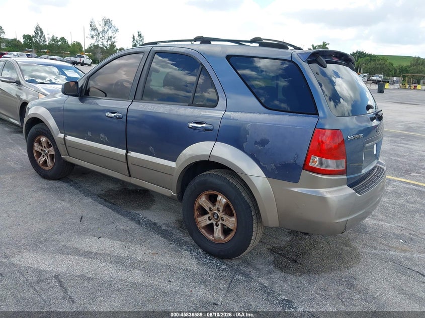 2005 KIA SORENTO auction photo 3