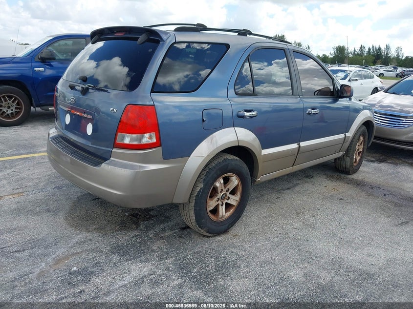 2005 KIA SORENTO auction photo 4