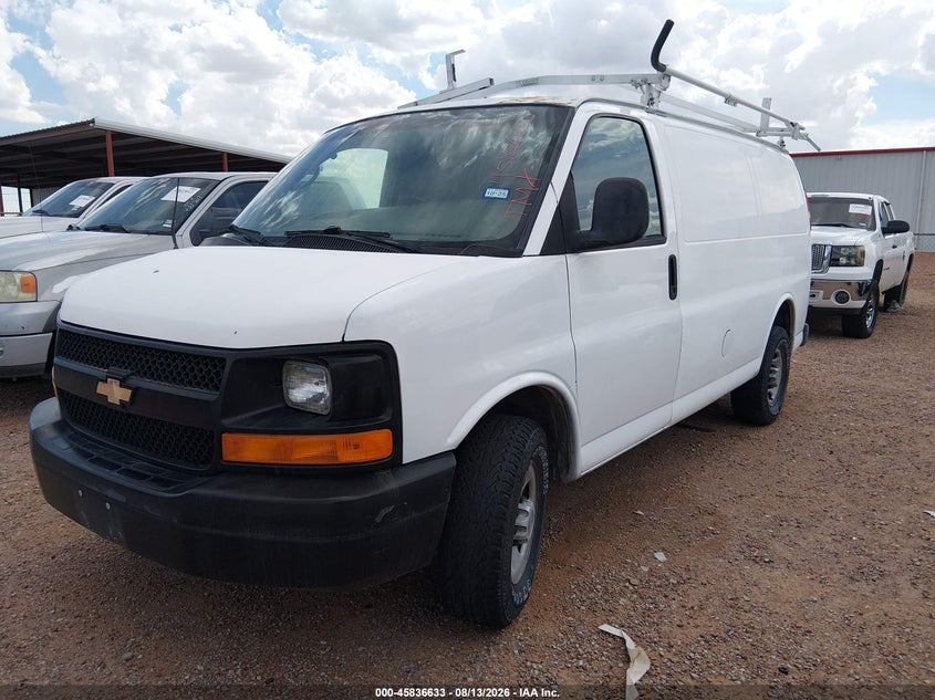 2007 Chevrolet Express, Normal Wear & Tear, IAAI, VIN 1GCGG25V271120591 — photo 2