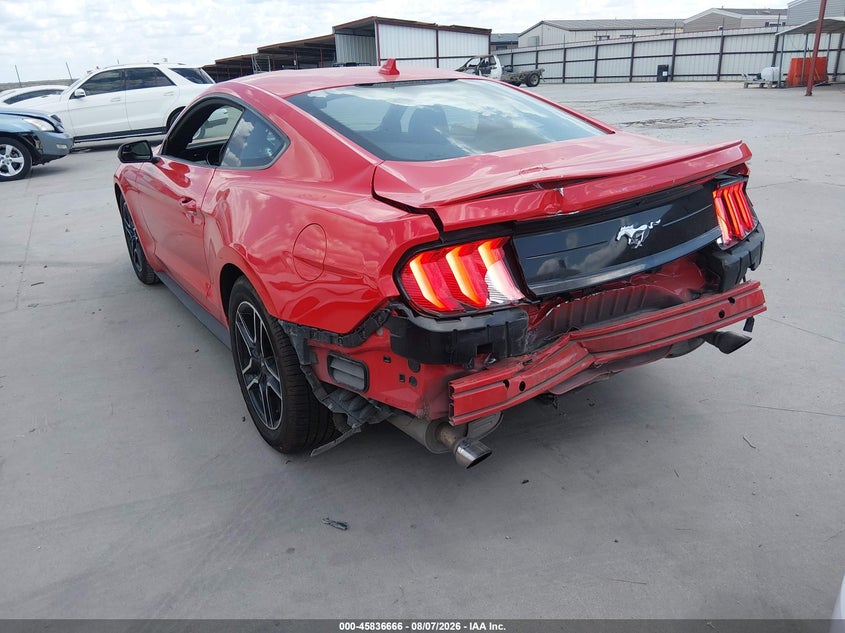 Vin: 1fa6p8th3l5169707, lot: 46335574, ford mustang ecoboost fastback 20203