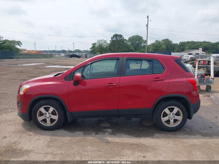 CHEVROLET TRAX 2015 VIN KL7CJPSB6FB134667