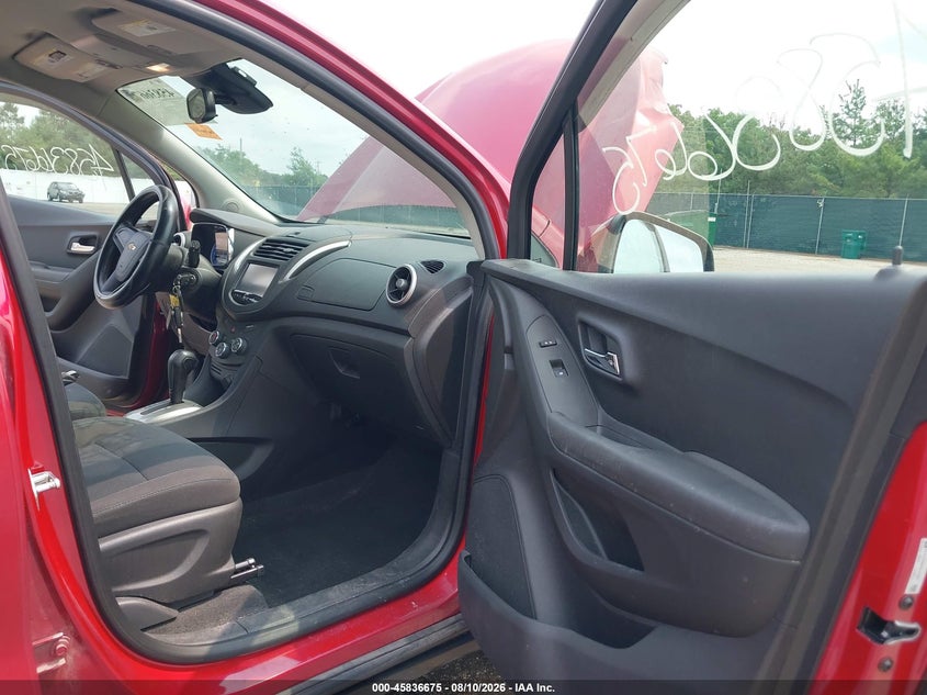 CHEVROLET TRAX 2015 VIN KL7CJPSB6FB134667