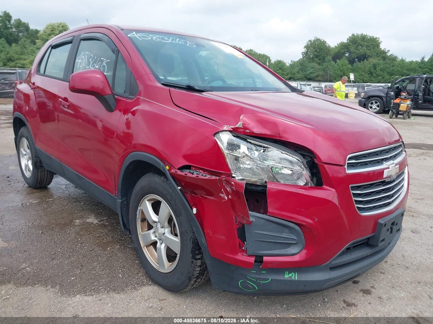 CHEVROLET TRAX 2015 VIN KL7CJPSB6FB134667