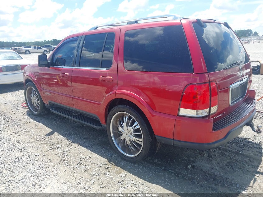 LINCOLN AVIATOR 2004 VIN 5LMEU68H34ZJ47351