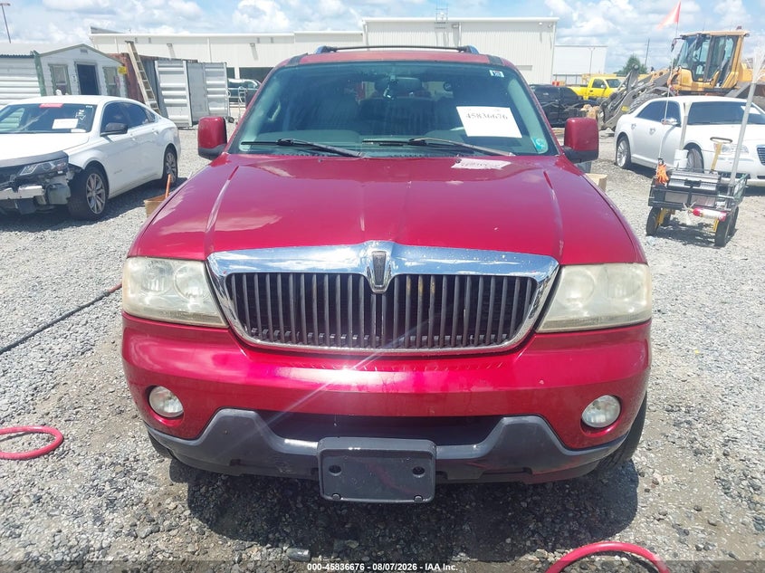 LINCOLN AVIATOR 2004 VIN 5LMEU68H34ZJ47351