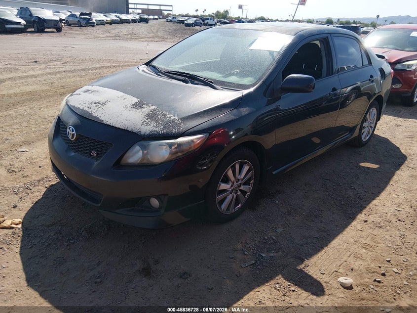 Vin: 2t1bu4eexac532758, lot: 46335636, toyota corolla s 20102