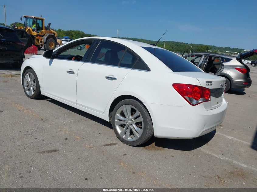 Vin: 1g1pg5sb2d7296697, lot: 46335642, chevrolet cruze ltz 20133