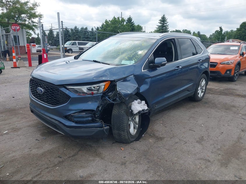 2019 FORD EDGE SPORT UTILITY VEHICLE 2.0L I-4 DI, DOHC, VVT, TURBO, 250HP