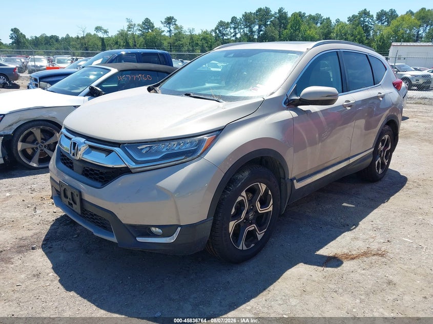 Vin: 5j6rw2h91jl019719, lot: 46335672, honda cr-v touring 20182