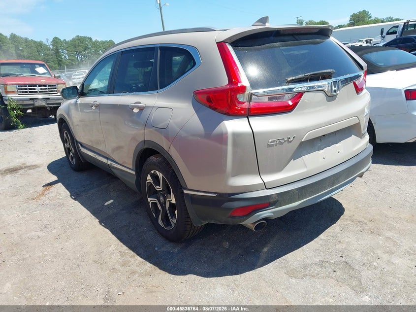 Vin: 5j6rw2h91jl019719, lot: 46335672, honda cr-v touring 20183