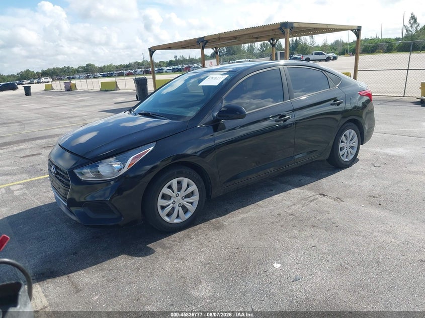 Vin: 3kpc24a68le108394, lot: 46335685, hyundai accent se 20202