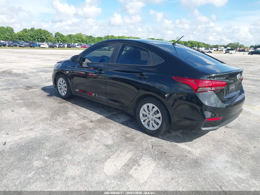 Vin: 3kpc24a68le108394, lot: 46335685, hyundai accent se 20203