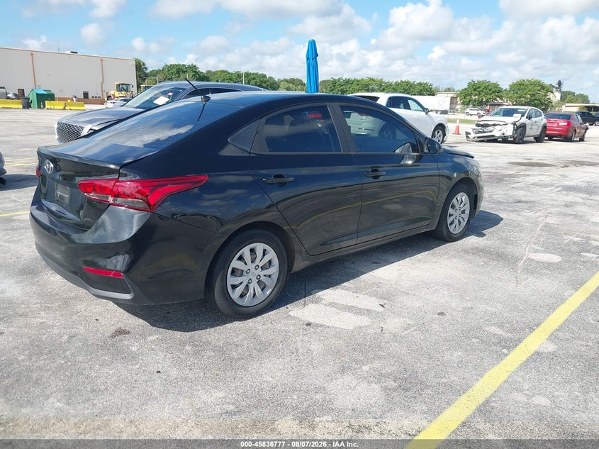 Vin: 3kpc24a68le108394, lot: 46335685, hyundai accent se 20204