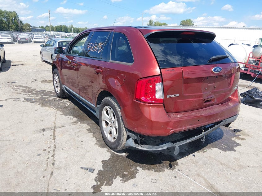 Vin: 2fmdk3j96eba77399, lot: 46335703, ford edge sel 20143