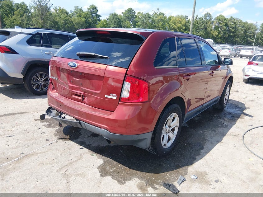 Vin: 2fmdk3j96eba77399, lot: 46335703, ford edge sel 20144