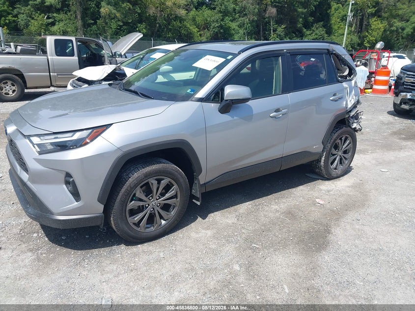 2022 TOYOTA RAV4 HYBRID auction photo 2