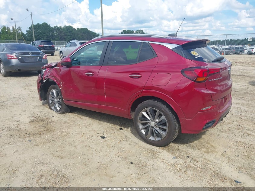 Vin: kl4mmdsl5mb060042, lot: 46335714, buick encore gx fwd select 20213
