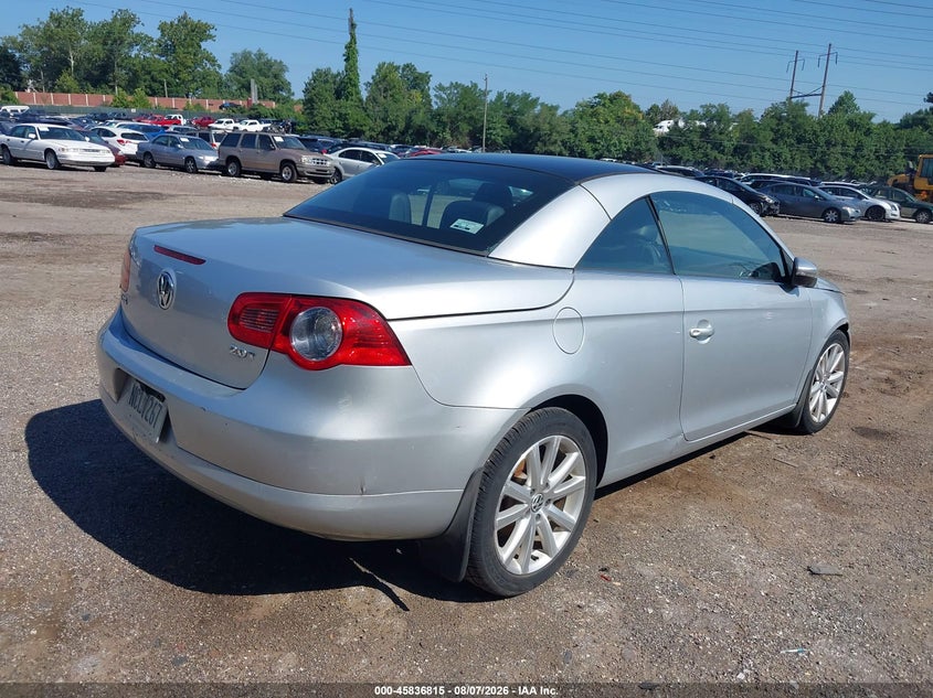 Vin: wvwba7ah4av025555, lot: 46335723, volkswagen eos komfort 20104