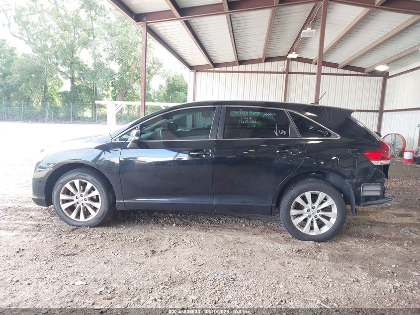 2015 TOYOTA VENZA SPORT UTILITY VEHICLE 2.7L I-4 DOHC, VVT, 181HP