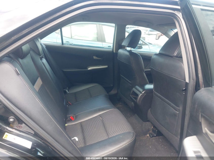 2013 TOYOTA CAMRY auction photo 8
