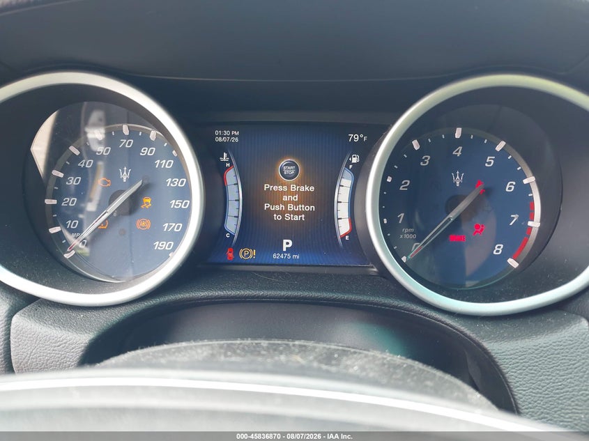 2015 MASERATI GHIBLI auction photo 7