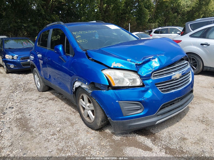 Vin: kl7cjlsb1fb221126, lot: 46335787, chevrolet trax lt 2015 img_1