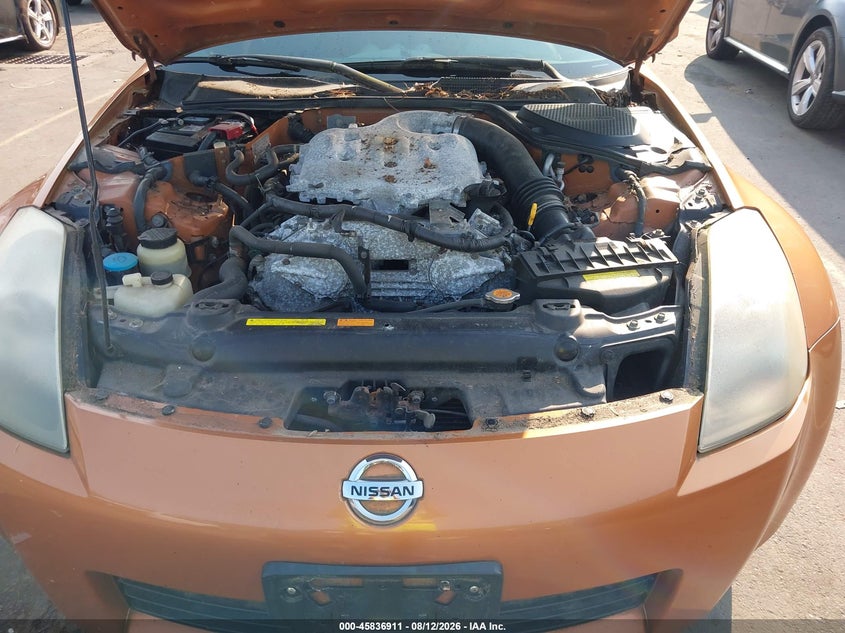 NISSAN 350Z 2003 VIN JN1AZ34E53T021420