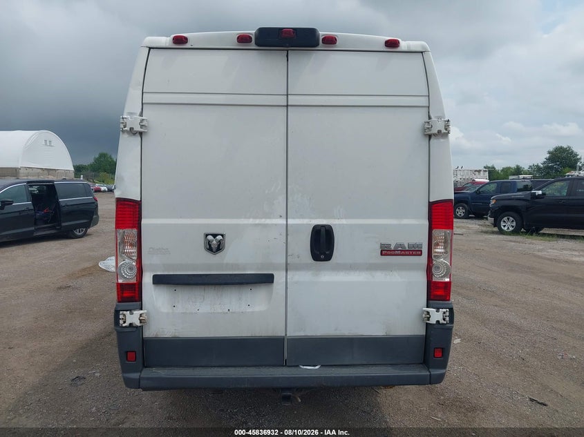 RAM PROMASTER 3500 2018 VIN 3C6URVJG7JE157492