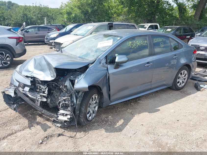 Vin: jtdepmae0n3025571, lot: 46335870, toyota corolla le 20222