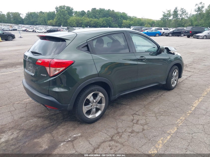 HONDA HR-V 2017 VIN 3CZRU6H54HG701334