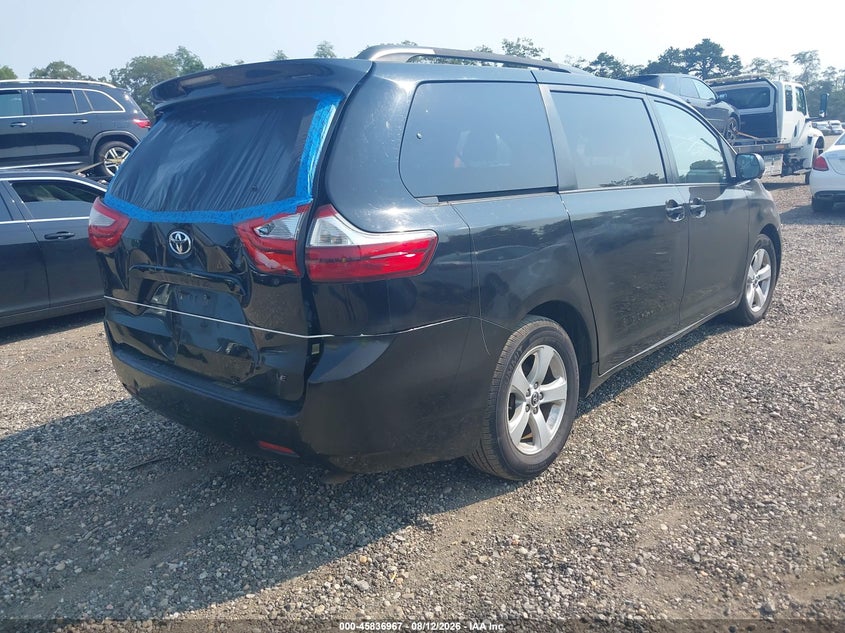 Vin: 5tdkk3dc5fs602889, lot: 46335875, toyota sienna le 8 passenger 20154