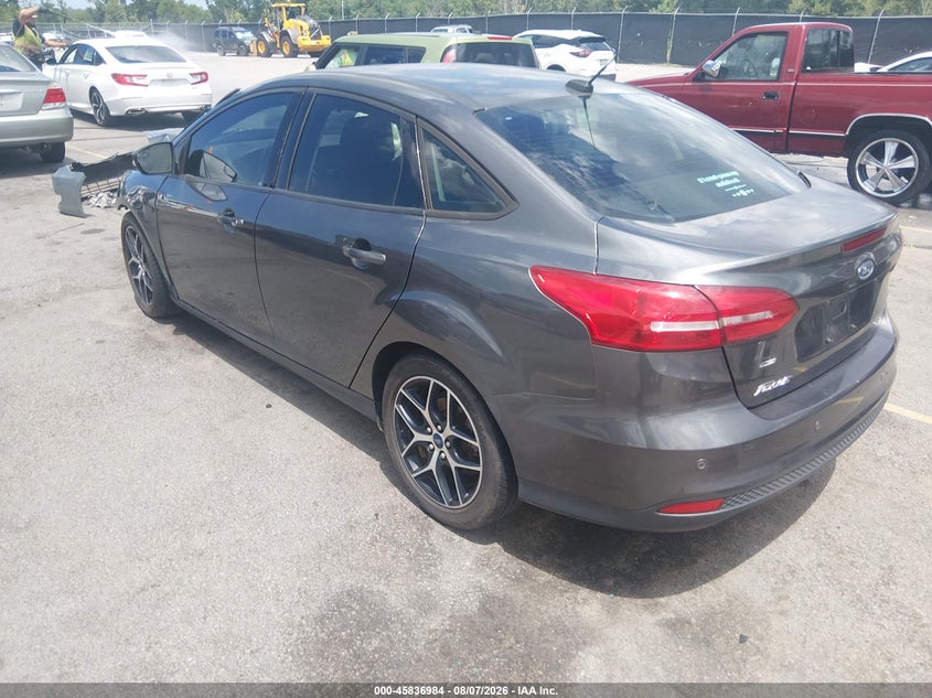 Vin: 1fadp3h21hl201572, lot: 46335892, ford focus sel 20173