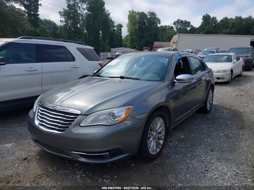 Vin: 1c3ccbcb5cn257616, lot: 46335908, chrysler 200 limited 20122