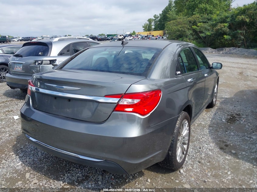 Vin: 1c3ccbcb5cn257616, lot: 46335908, chrysler 200 limited 20124